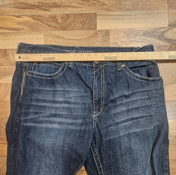 Cody James Bootcut Jeans Men’s 40x34 Dark Blast Dark Wash Western Cowboy Denim - Picture 10 of 11